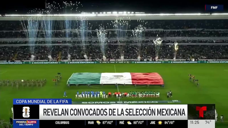 Revelan la lista de los convocado a la Selección de México