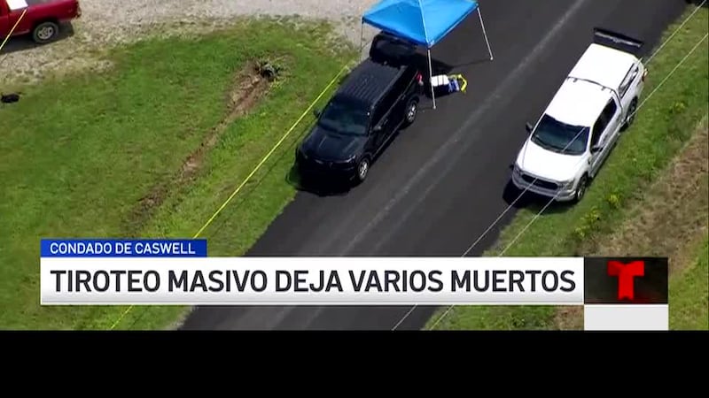 Tiroteo masivo cobra la vida de varias personas en una vivienda de Carolina del Norte. Agentes...