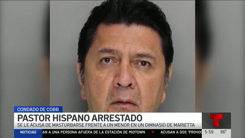 Pastor hispano arrestado con cargo de abuso sexual infantil. Según la policía, realizó acto...