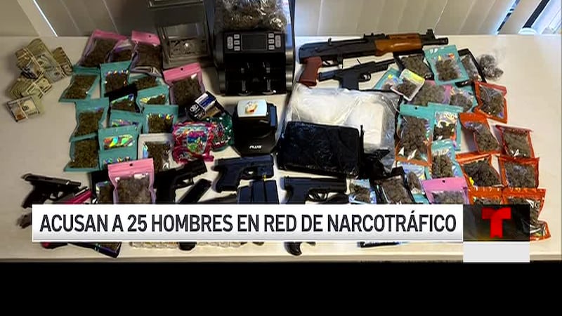 Más de 20 hombres fueron acusados tras una investigación por más de un año sobre una presunta...